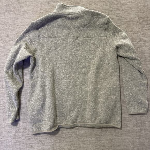 Eddie Bauer Men’s Medium Tan Long Sleeve 1/4 Zip Sweater Outdoor - Picture 7 of 7